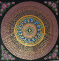 OM字咏語曼陀羅唐卡 | OM Mantra Mandala Thangka